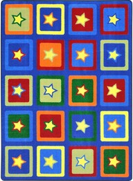 Joy Carpets Kid Essentials Sitting Stars Multi